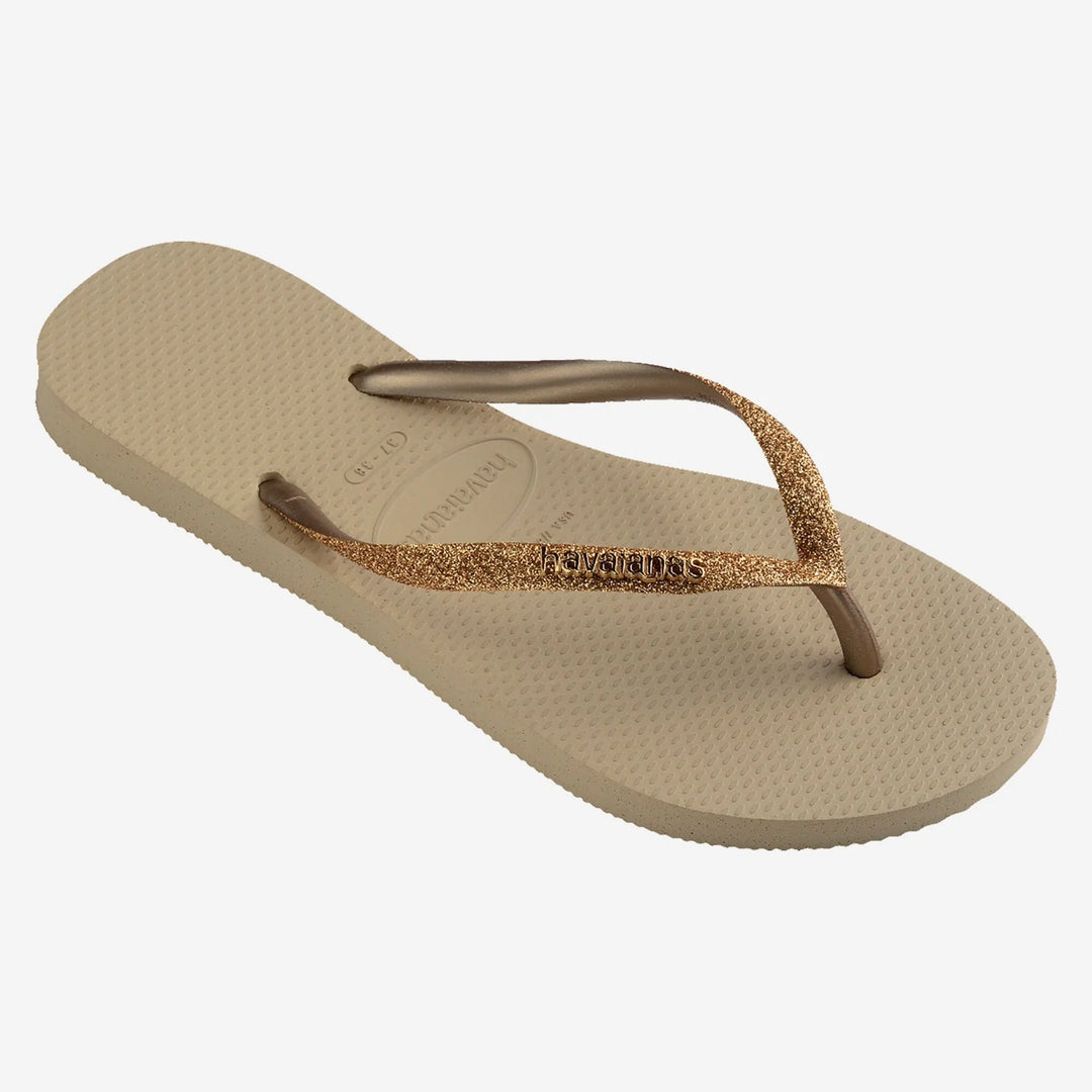 Havaianas Slim Glitter II Junior – Gold