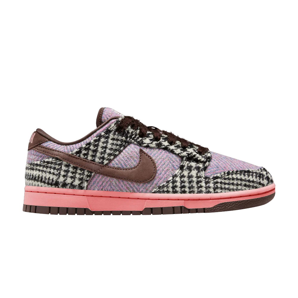 Nike Dunk Low Harris Tweed – Violet / Rose