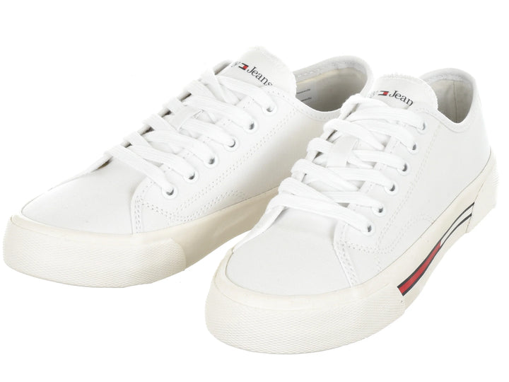 Tommy Jeans Low Cut Canvas Femme – White