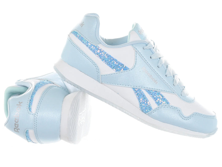 Reebok Royal CL Jog 3.0 – White / Light Blue